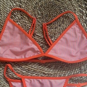 NWOT Lounge Orange Bikini